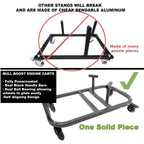 H Series H22 H23 Engine Cradle Stand Cart Quick Block Handle Bars Casters