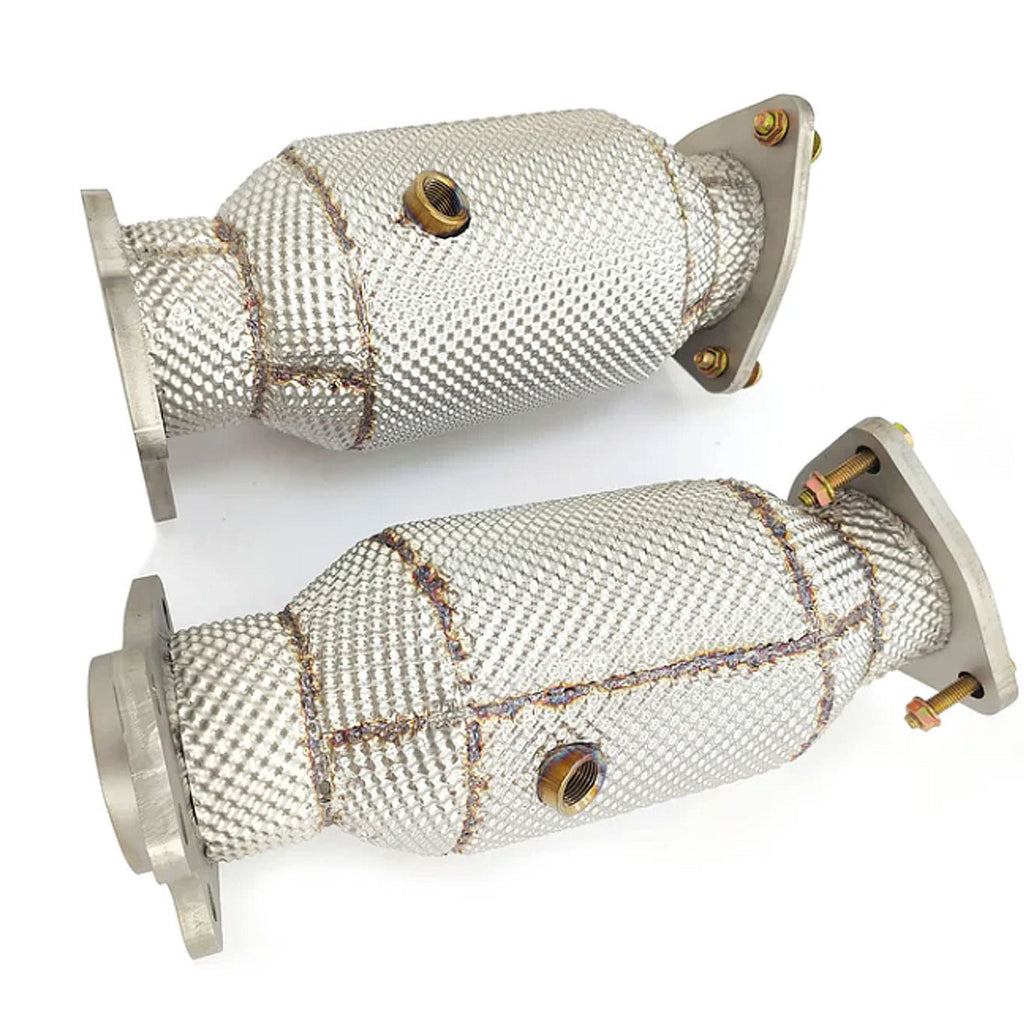 High Flow Catted Downpipes for Chevrolet Corvette C8 6.2L V8