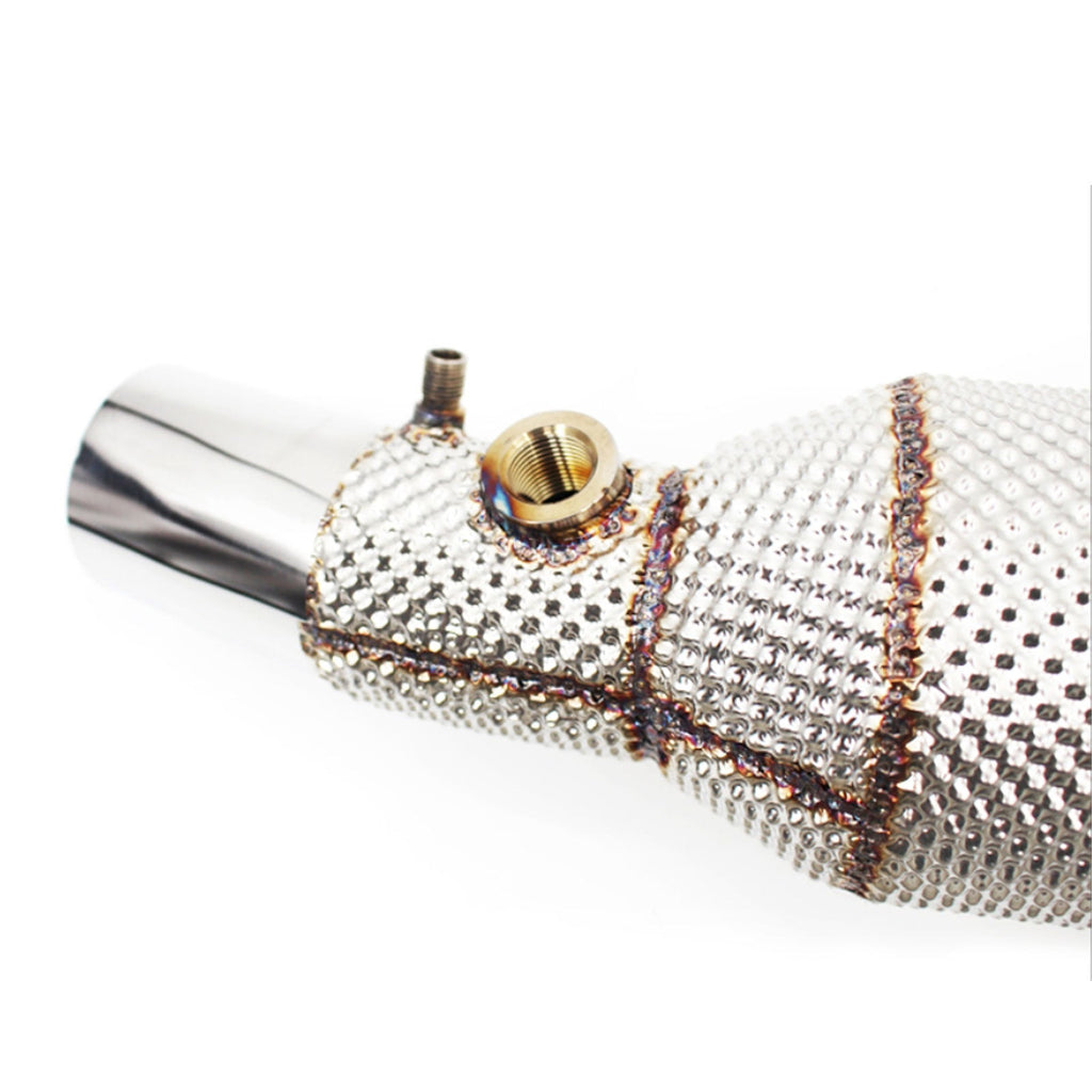 Hi Flow Catted Exhaust Down Pipes for Ferrari Modena 360 Spider 3.6L