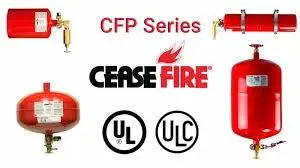 Cease Fire CFF 1330LP Fire Protection System for High Hazards