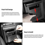 Hidden Center Console Organizer For Tesla Model 3 / Y