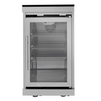 128" 120,000 BTU 6-Burner Outdoor Kitchen Island Grill with Pizza Oven