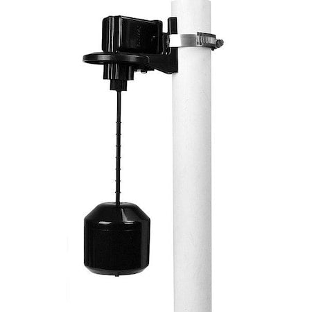 Float Switch, 15 ft, PVC, 230V AC