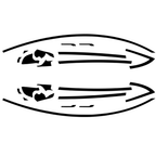 Chrome Delete Kit for Model 3 (2017-2023) | Matte Black Window Trim | PVC