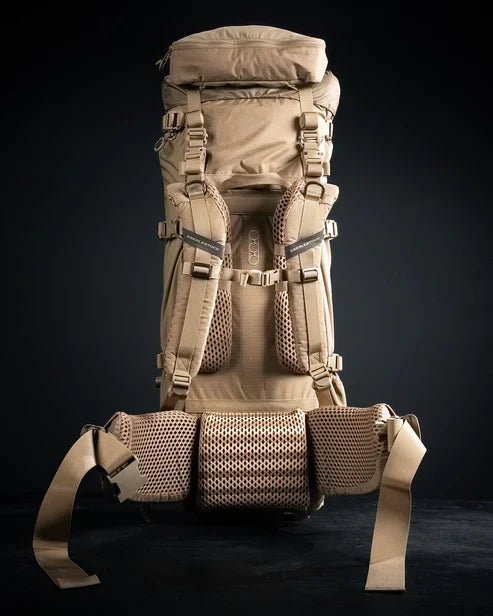Eberlestock Brute 6500 Pack - 105L Capacity for 10-Day Missions - Pain-Free Heavy Carry System