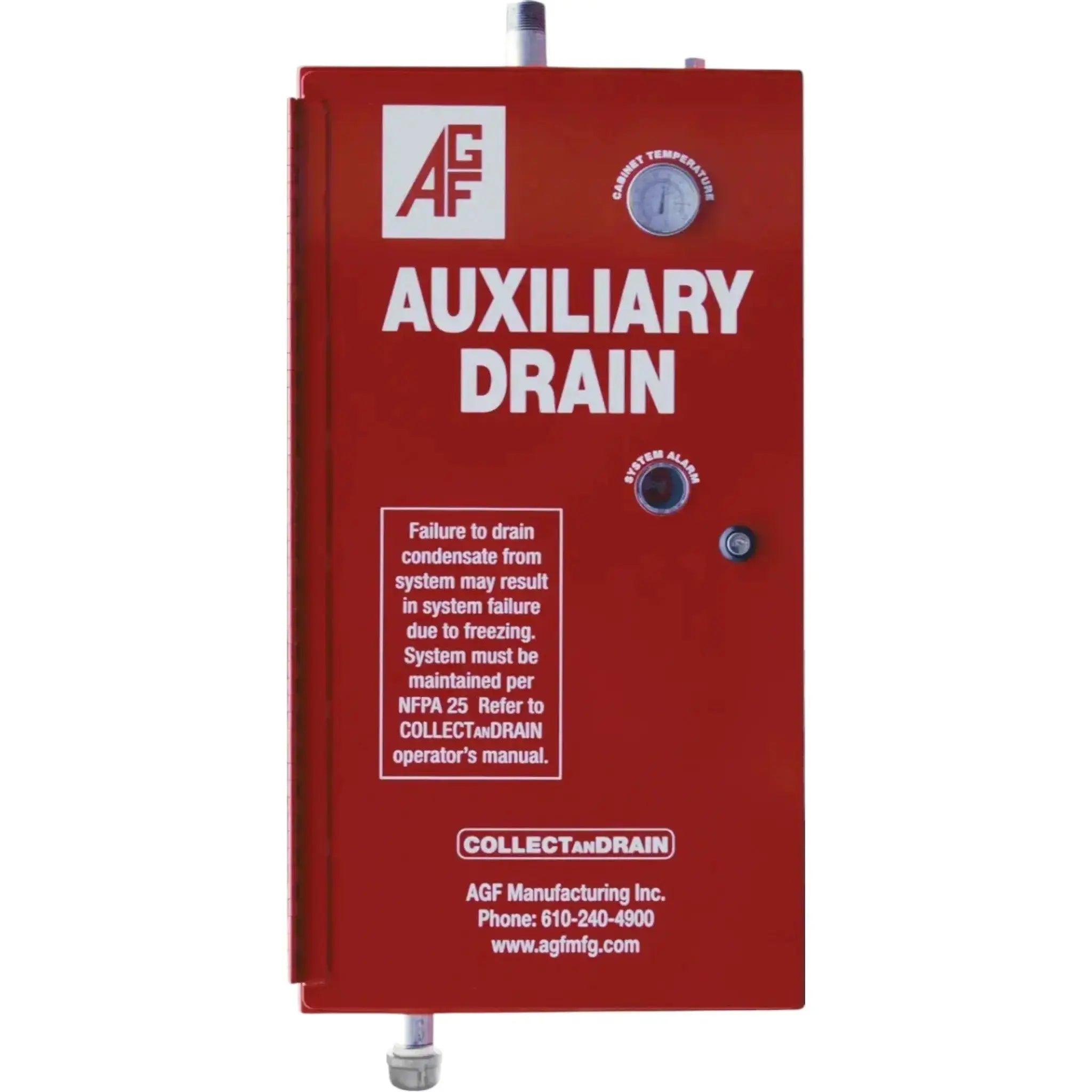 Collectandrain Heated Auxiliary Drain Cabinet 55 Gallon