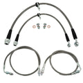 Stainless Rear Brake Line Replacement Kit For 92-95 Honda Civic w/rear disc