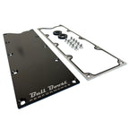 LS Gen 3 Valley Pan Cover Plate with Gasket and Seals Low Profile Custom Knock Sensor LSX LS1 LM7 LR4 LQ4 LS6 L59 LQ9 LM4 L33