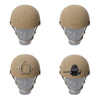 Crye Precision AirFrame Helmet - 3 Holes - Made in USA (Like-New)