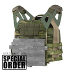 Crye JPC 2.0 - w/ Front Velcro Panel, Admin Pouch & Emergency Doffing System (Like-New)
