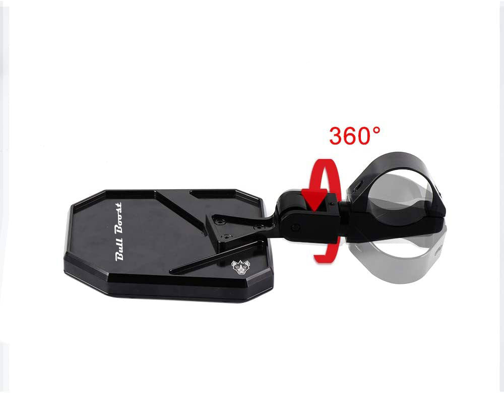 Side Mirrors Can Am Maverick X3 Premium Aluminum w/ Direct & 1.875" Roll Cage
