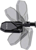 BILLET Rear Racing Side Mirrors For Can Am Maverick X3 Max Turbo R 2017-2023