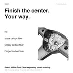 Custom Carbon Fiber Steering Wheel for Tesla Model 3 / Y【F1 Style】
