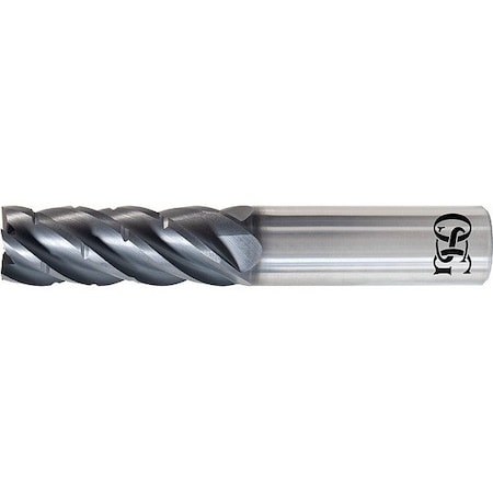Corner Radius End Mill, 0.75 in, Carbide