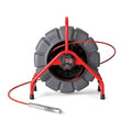 Pipe Inspection Camera Reel, SeeSnake, Self-Leveling, 200 ft Push Cable, 1 1/2 in to 8 in