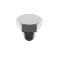 Not Graded, 1/4"-20 Hex Head Cap Screw, Plain Stainless Steel, 5/16 in L, 100 PK