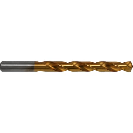 135 Degree Heavy-Duty Cobalt Jobber Length Drill Chicago-Latrobe 550-TN TiN HSS-CO 8% (M42) RHS/RHC Let-B