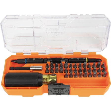 KNECT Impact-Rated Multi-Bit Screwdriver / Nut Driver Set, 46-Piece