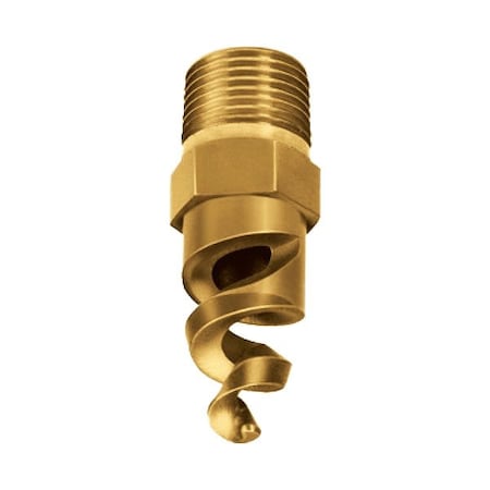 Cone Spiral Nozzle,Brass,40 psi