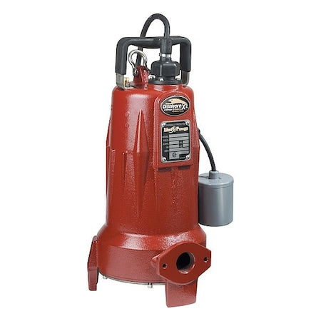 OmnivoreGrinderPump,50ft,208/230VAC