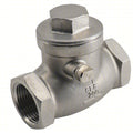 Check Valve, H041N01 Series, Swing, 1 1/4 in FNPT x FNPT, 316 Stainless Steel