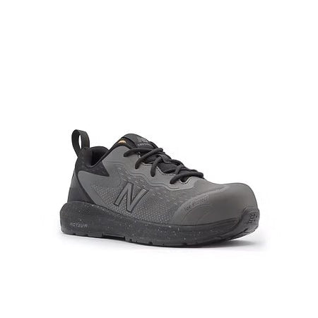 Women's Composite Toe Athletic Shoe, Grey/Black, 6 1/2, D, WIDLOGIGS