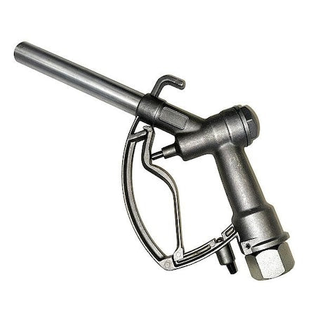 DrumPumpNozzle,Gry,6-3/8inAlumSpout