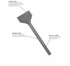 BOSCH HS1910 3 In. x 12 In. Scaling Chisel SDS-max® Hammer Steel