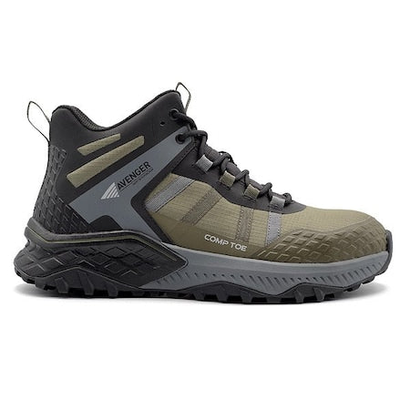 AthleticHigh-TopShoe,Grn,Men's,10,EE,PR