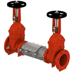 Deringer 20G Double Check Backflow Assembly With Valves