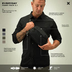 Vertx Everyday Fanny Pack 2.1: Easy CCW Access & Compatible for Compact & Sub-Compact Pistols