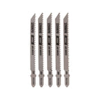 DeWalt DW3760-5 4-Inch 10Tpi Fine Finish Wood Cut T-Shank Jig Saw Blade (5-Pack)