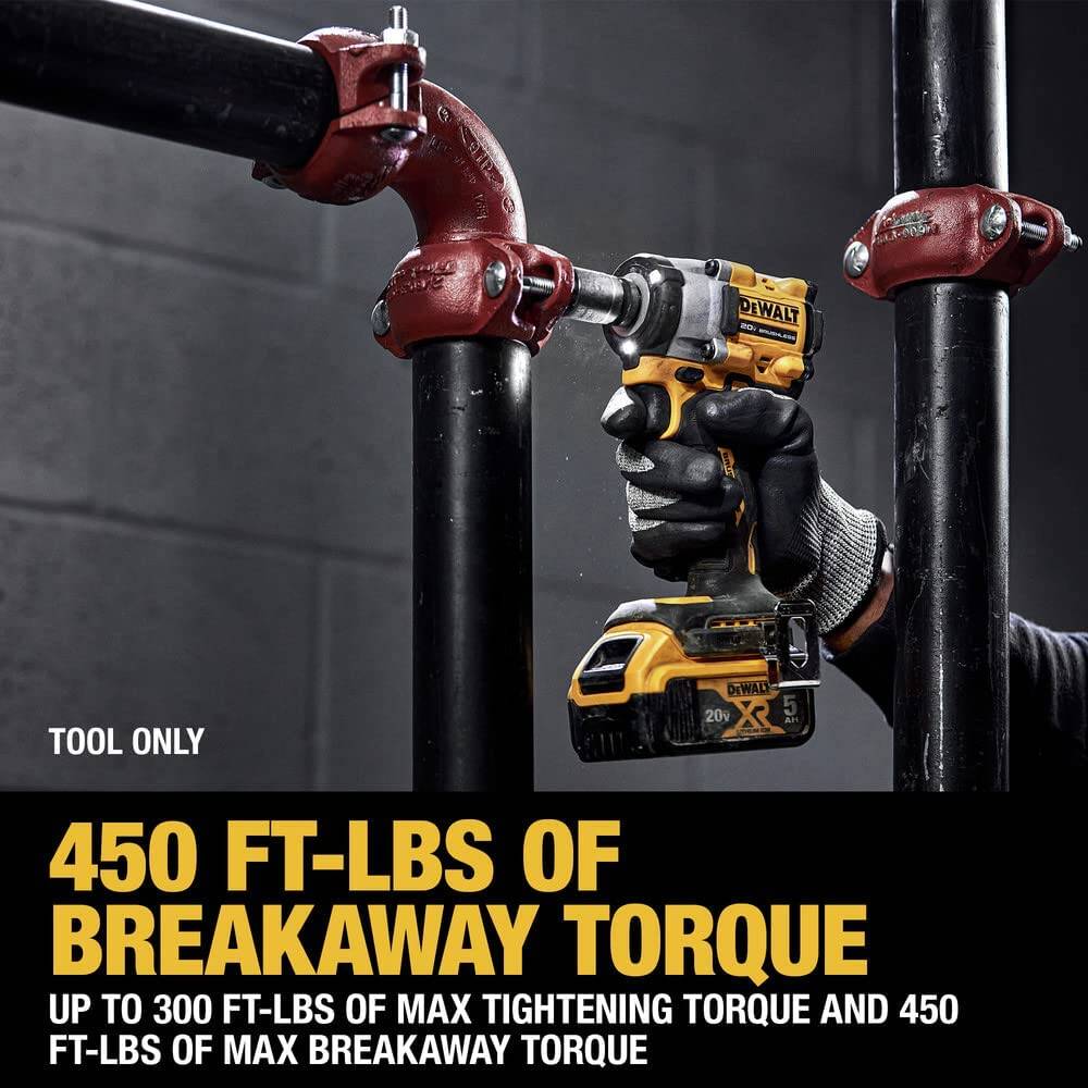 DEWALT DCF923B ATOMIC 20V MAX* 3/8 in. Cordless Impact Wrench with Hog Ring Anvil (Tool Only)