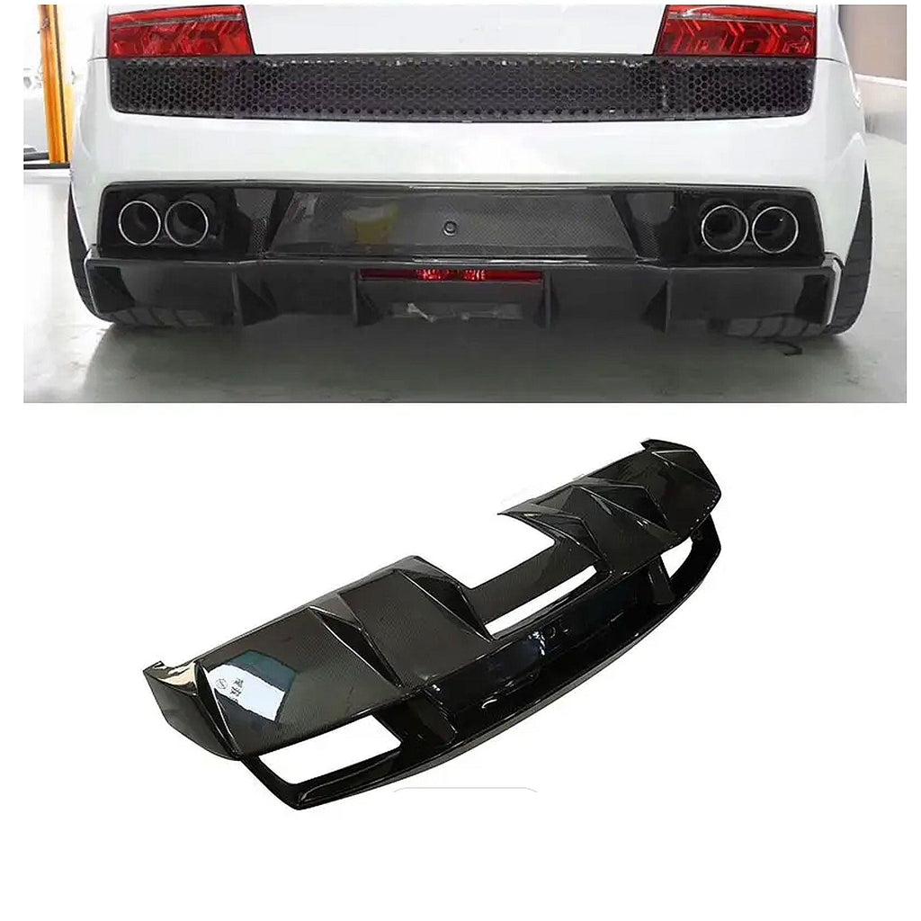 DMC Style Carbon Fiber Diffuser for Lamborghini Gallardo LP550 LP560 LP570