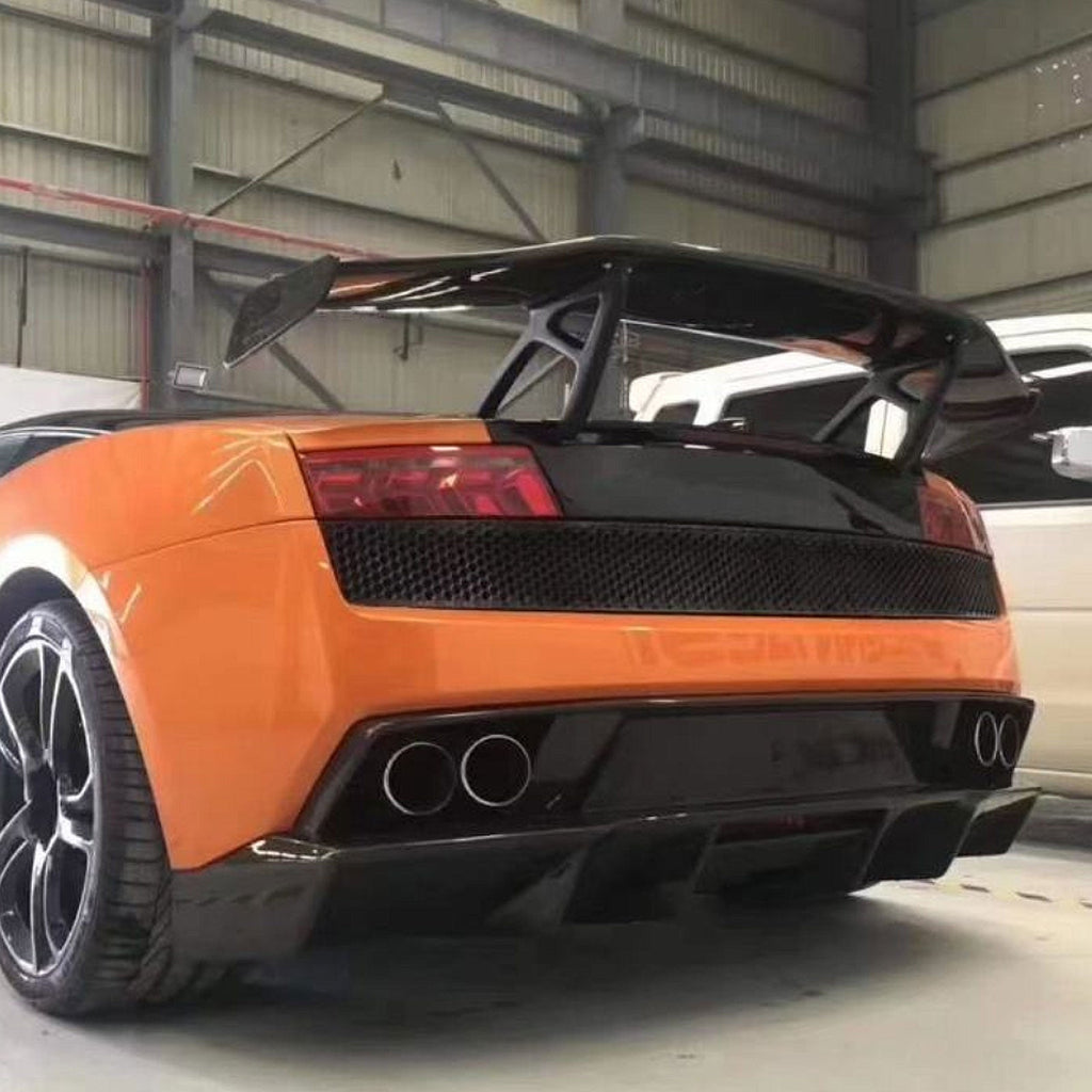 DMC Style Carbon Fiber Diffuser for Lamborghini Gallardo LP550 LP560 LP570