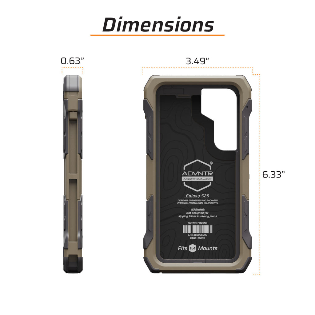 Galaxy S25 ADVNTR Phone Case - Made in USA
