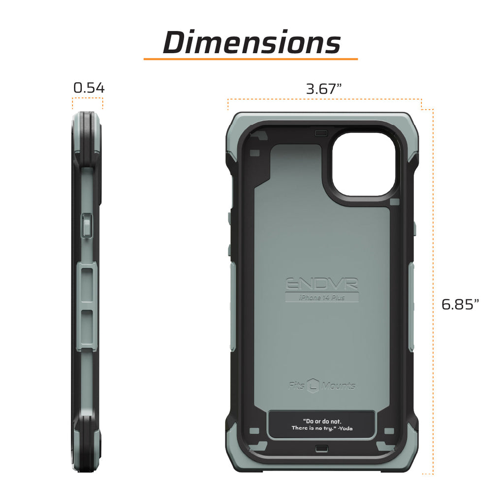 iPhone 14+ (Plus) ENDVR Phone Case - Made in USA