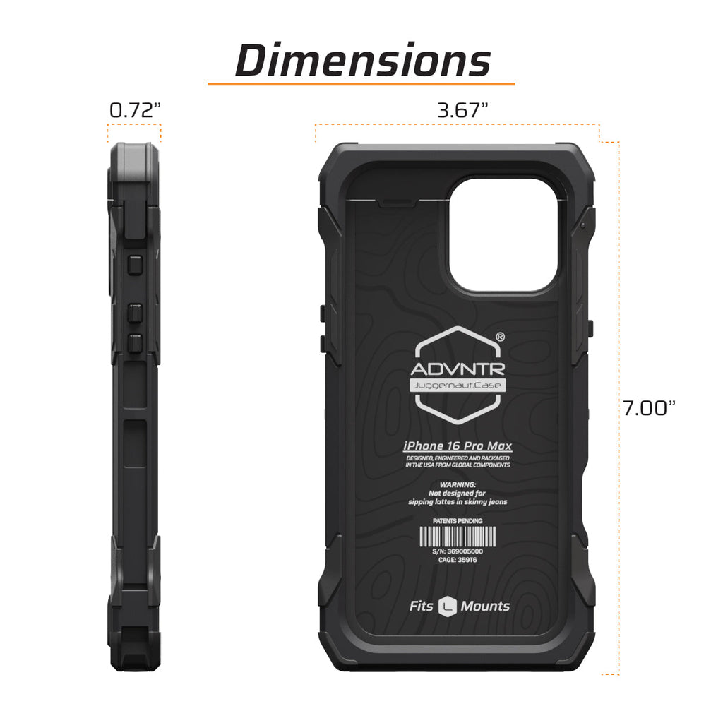 iPhone 16 Pro Max ADVNTR Phone Case - Made in USA