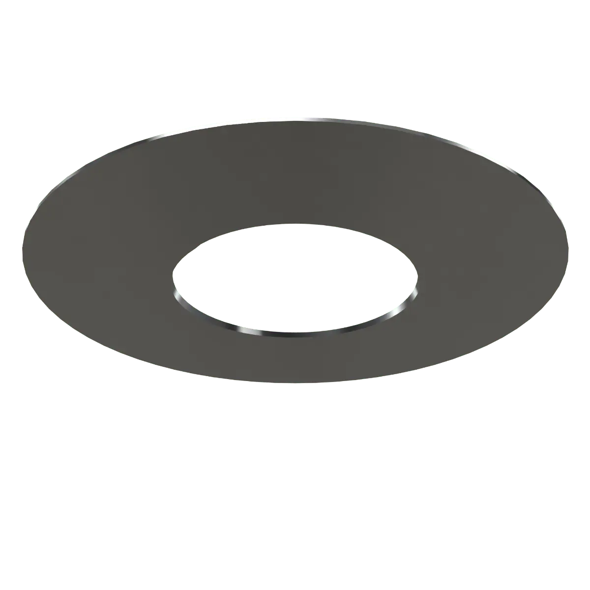 Domed Concealed Expansion Plate For Sprinkler Systems 2.95"