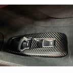 Dry Carbon Fiber L R Door & Window Lift Switch Covers for McLaren GT