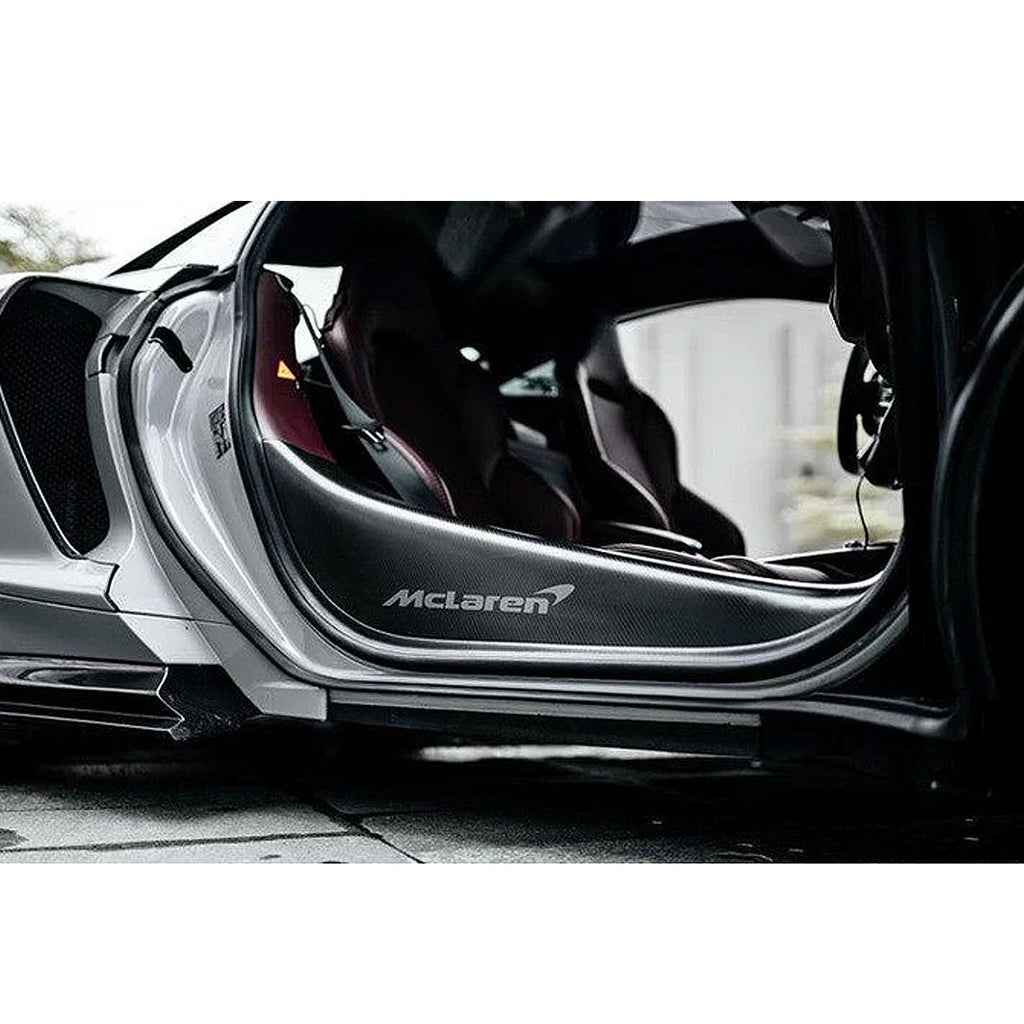 Carbon Fiber Interior Door Sill Covers for McLaren GT