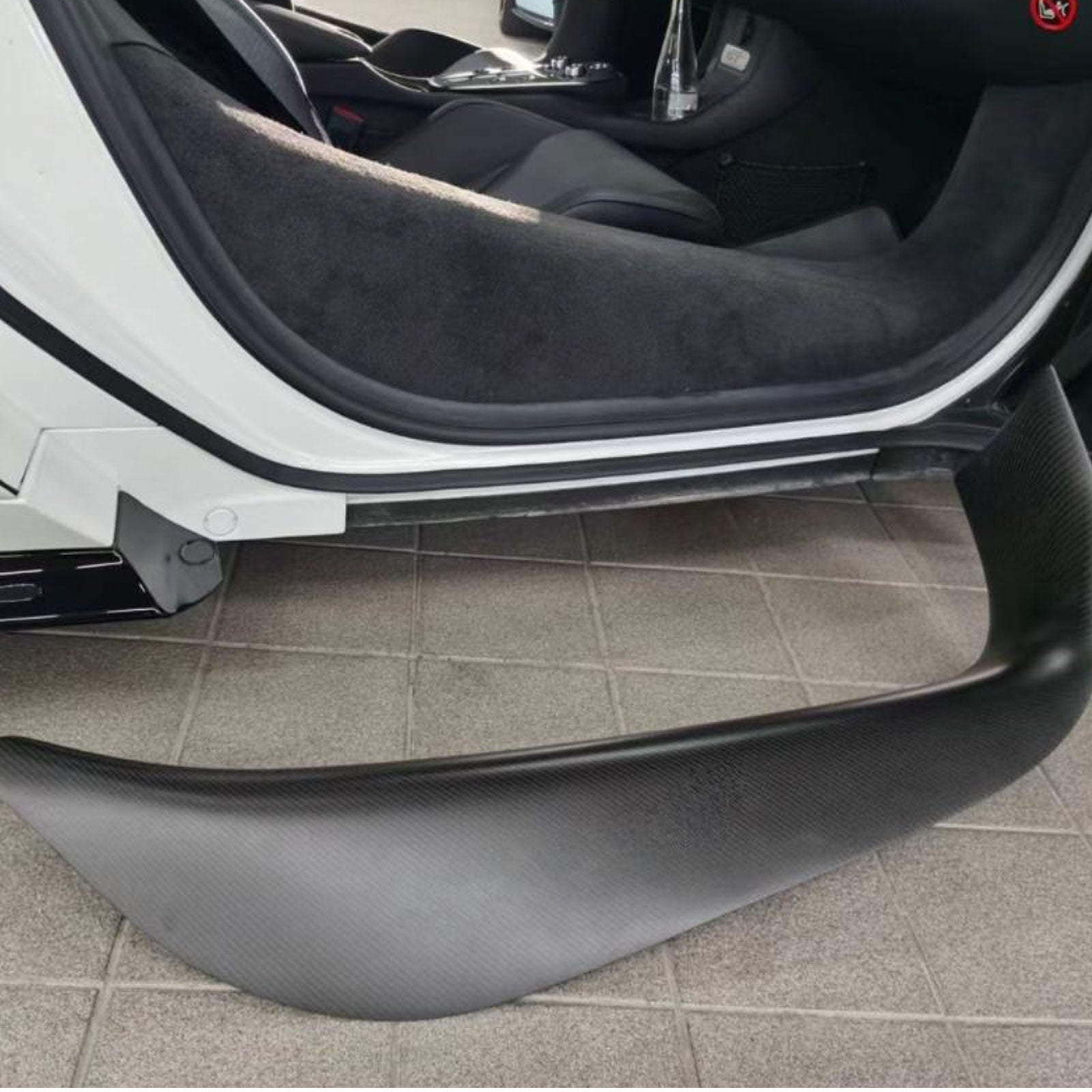 Carbon Fiber Interior Door Sill Covers for McLaren GT