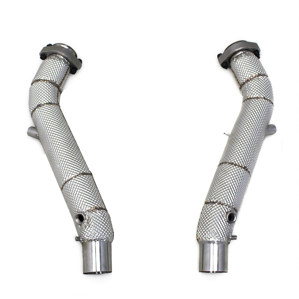 304 Stainless Performance Race Down Pipes for Ferrari Modena 360 Spider 3.6L