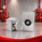 Kidde Door Holder Flush Wall Mount 24-120V UL/FM Approved Reliable Fire Safety