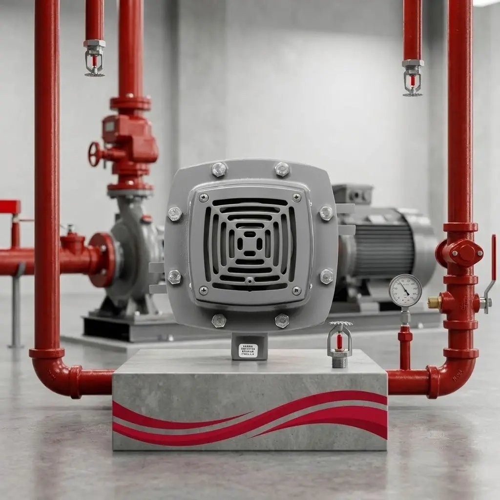 Kidde 870EX Industrial Vibrating Horn 107dB Loud Fire Alert System for Safety