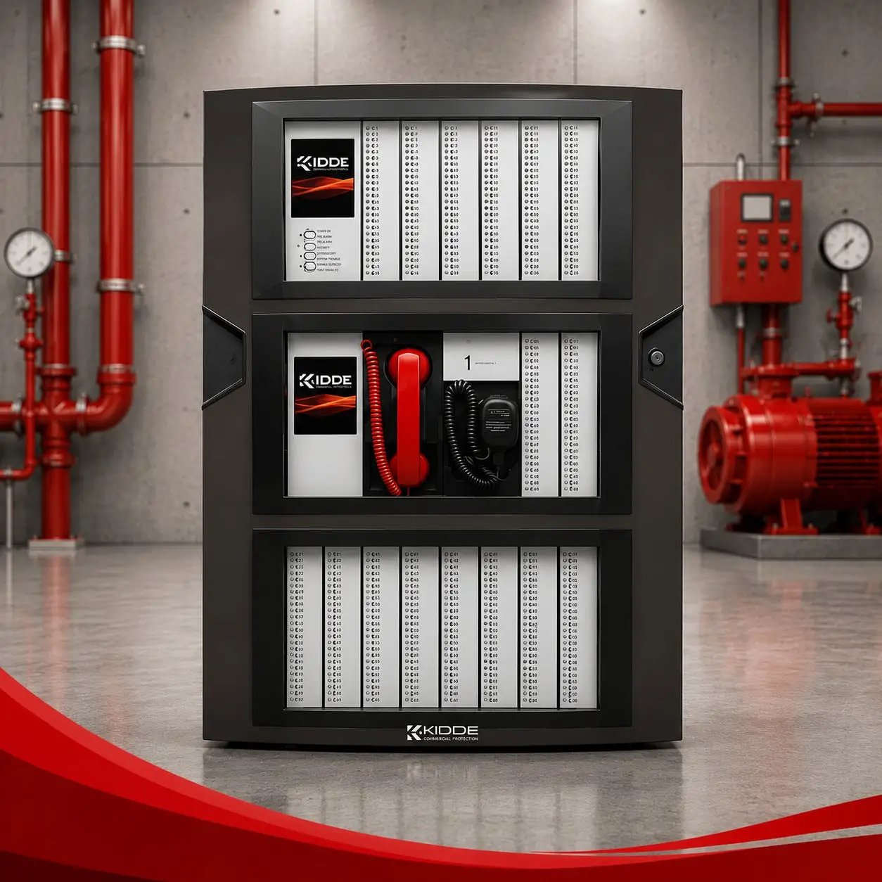 Kidde FACP Fire System with User Interface CPU Advanced Safety for Commercial Protection