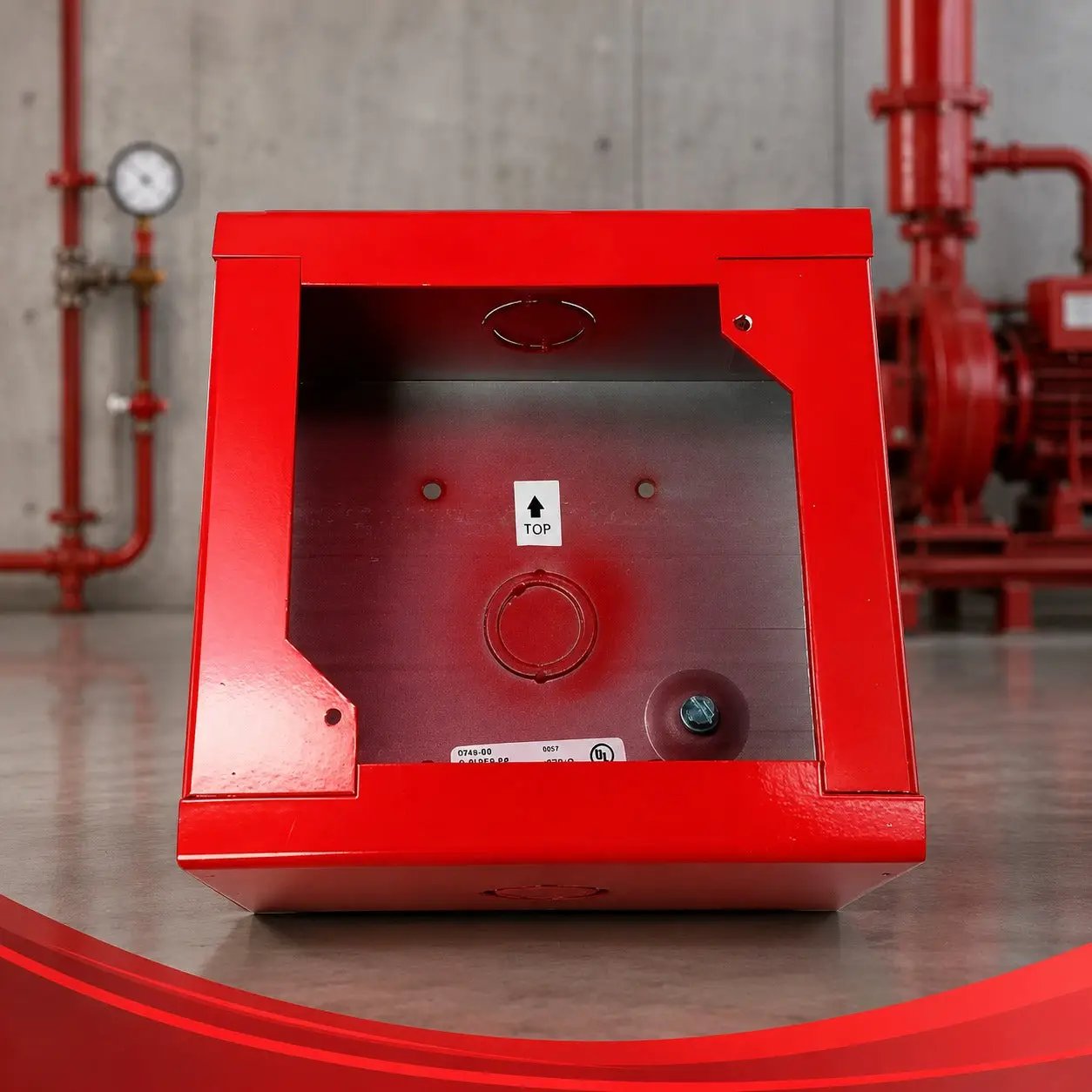 Kidde Indoor Red Surface Box Fire Protection for Rapid Safety