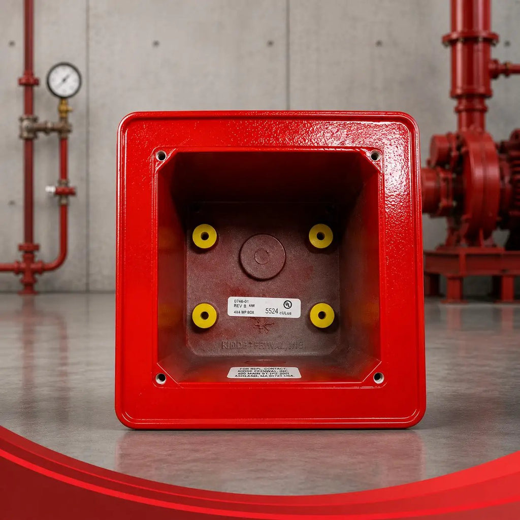 Kidde Weatherproof Fire Box Cast Red UL/FM Approved Safety