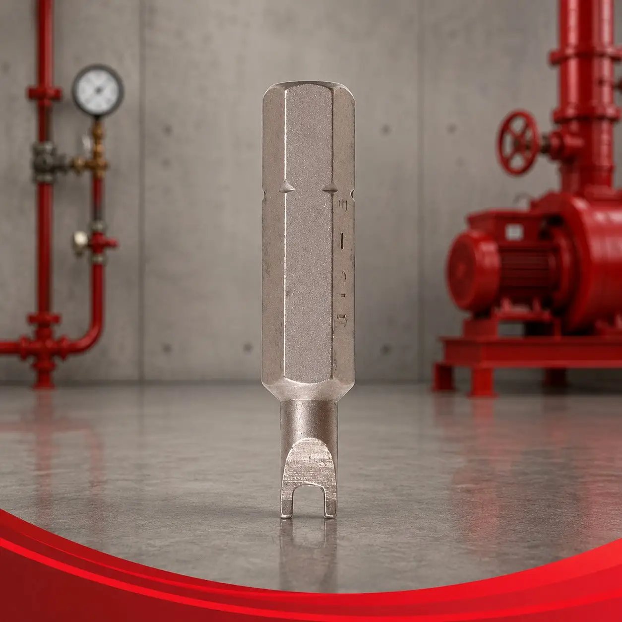 Kidde Tamper-Resistant Hex Bit for Fire Safety Kit Installation
