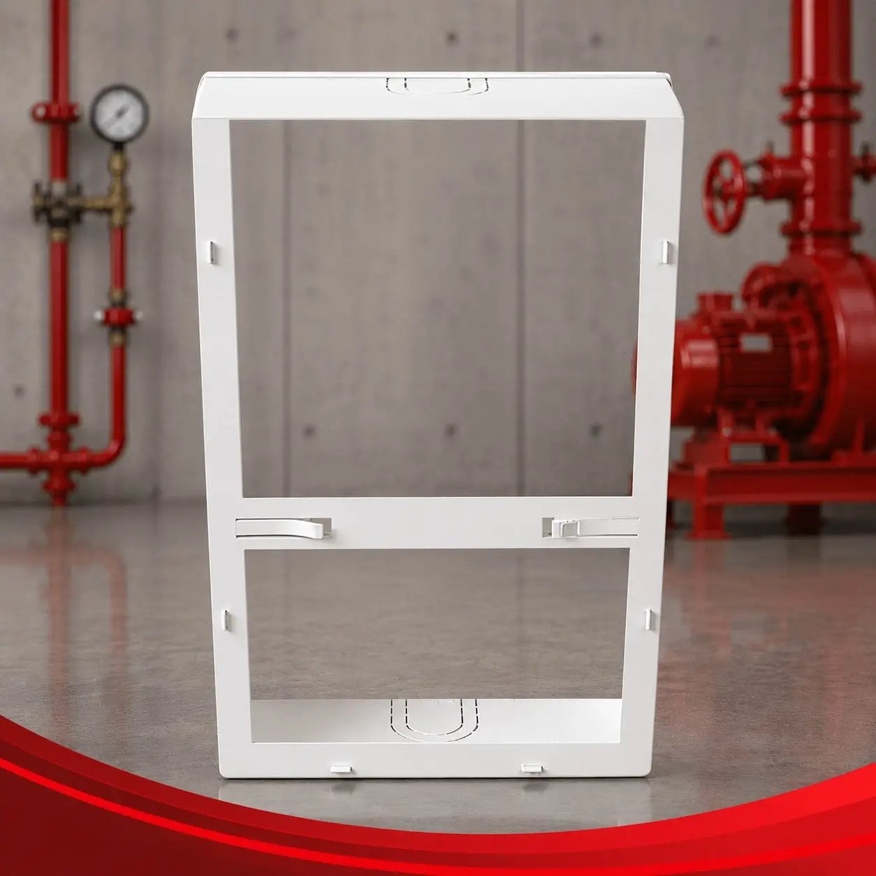 Kidde Surface Skirt for Genesis WG4 Fire Safety Appliances White